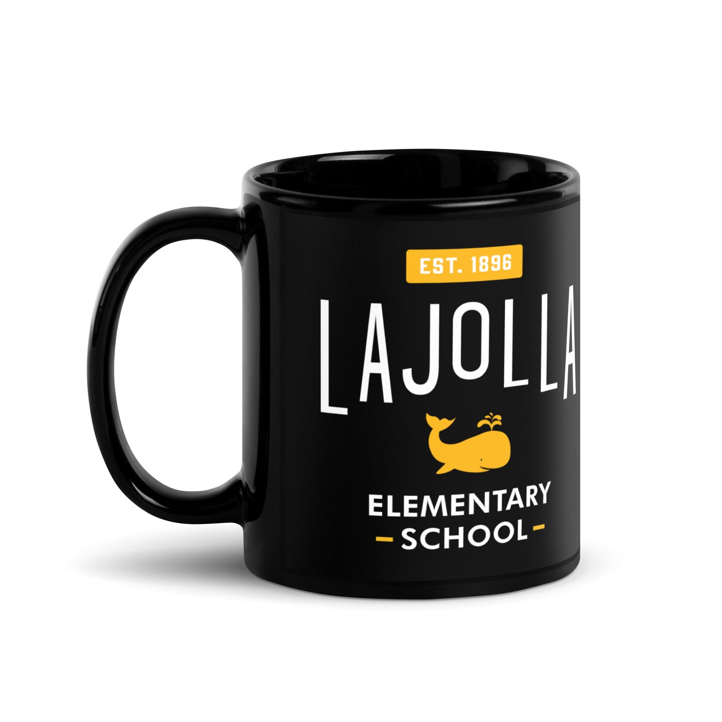 Home Collection: Black Glossy Mug