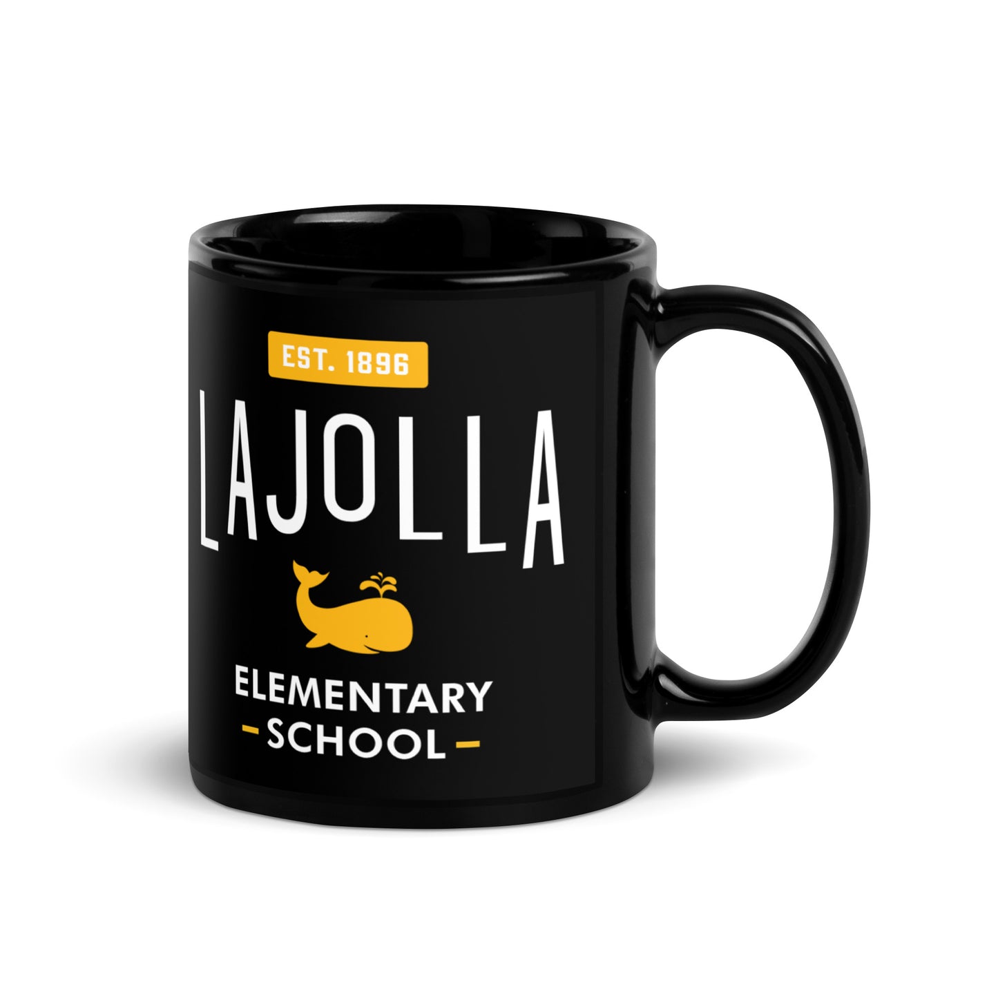 Home Collection: Black Glossy Mug