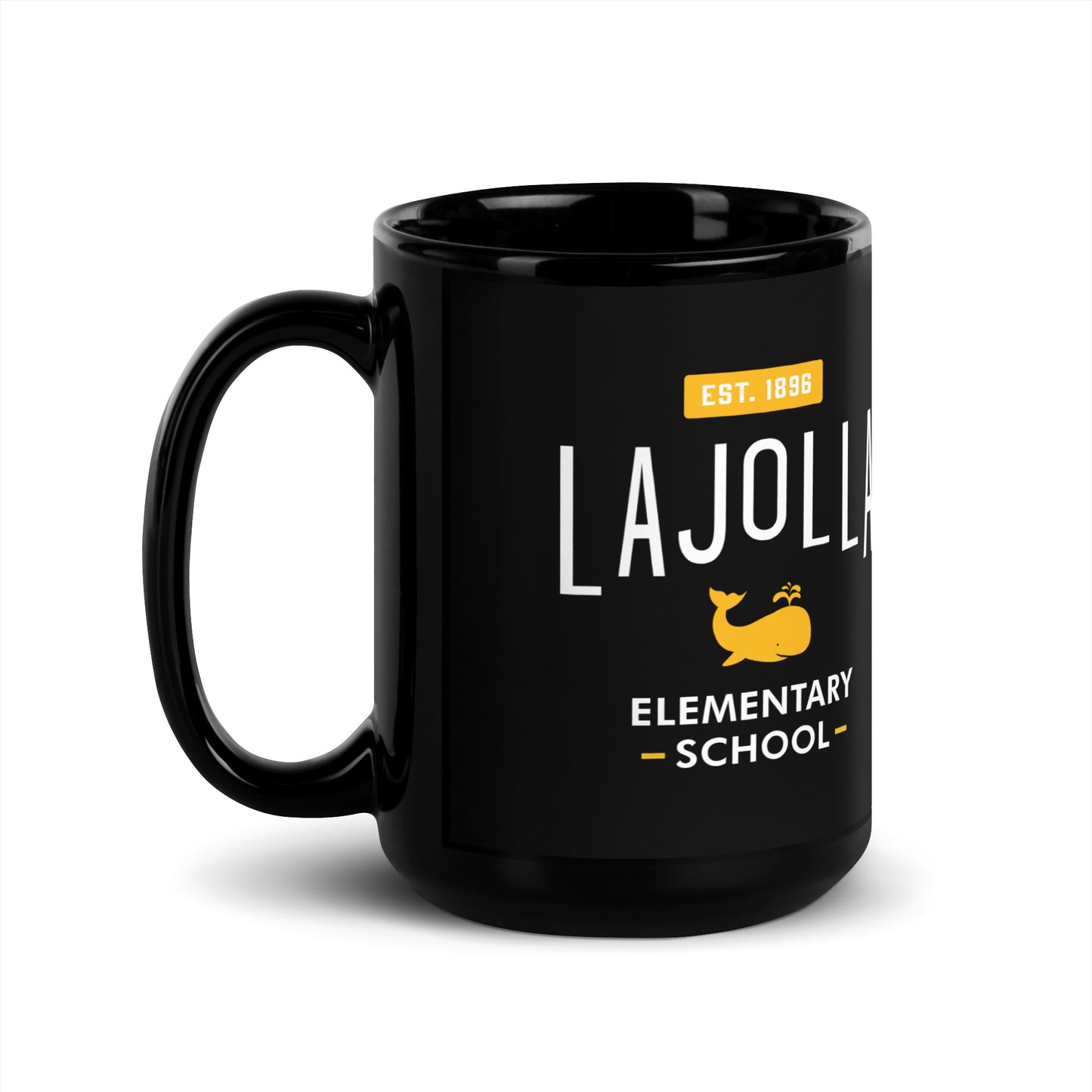 Home Collection: Black Glossy Mug