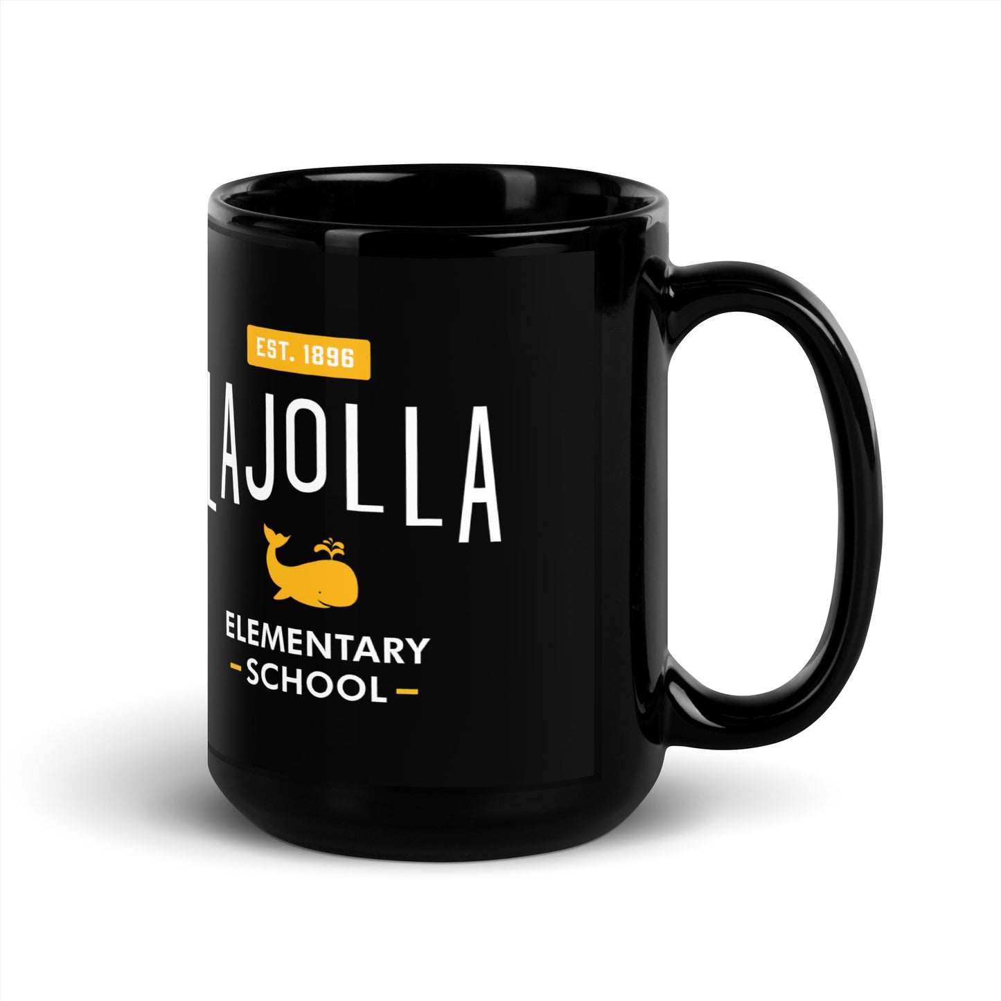 Home Collection: Black Glossy Mug