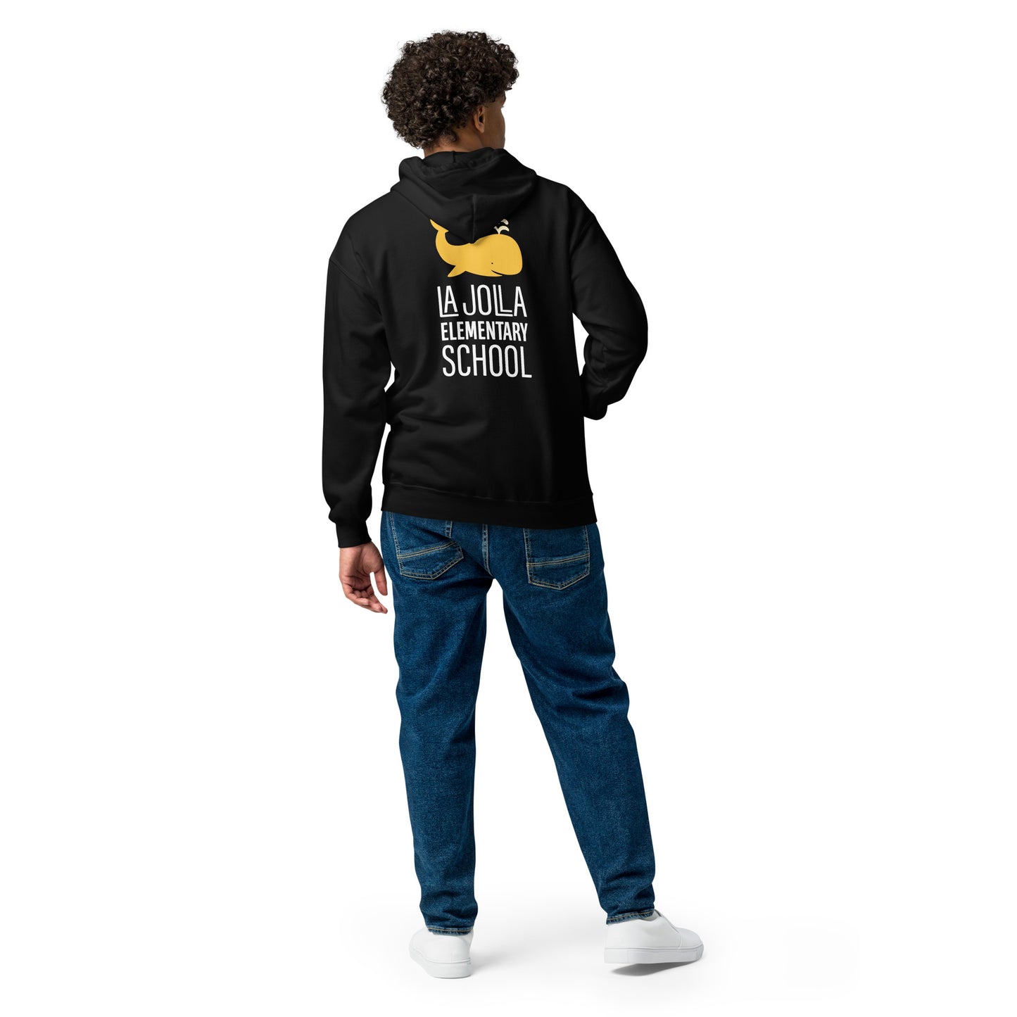 Whale Collection: Adult Unisex Heavy Blend Zip Hoodie