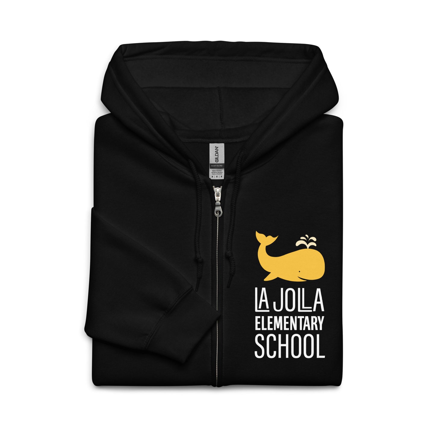 Whale Collection: Adult Unisex Heavy Blend Zip Hoodie