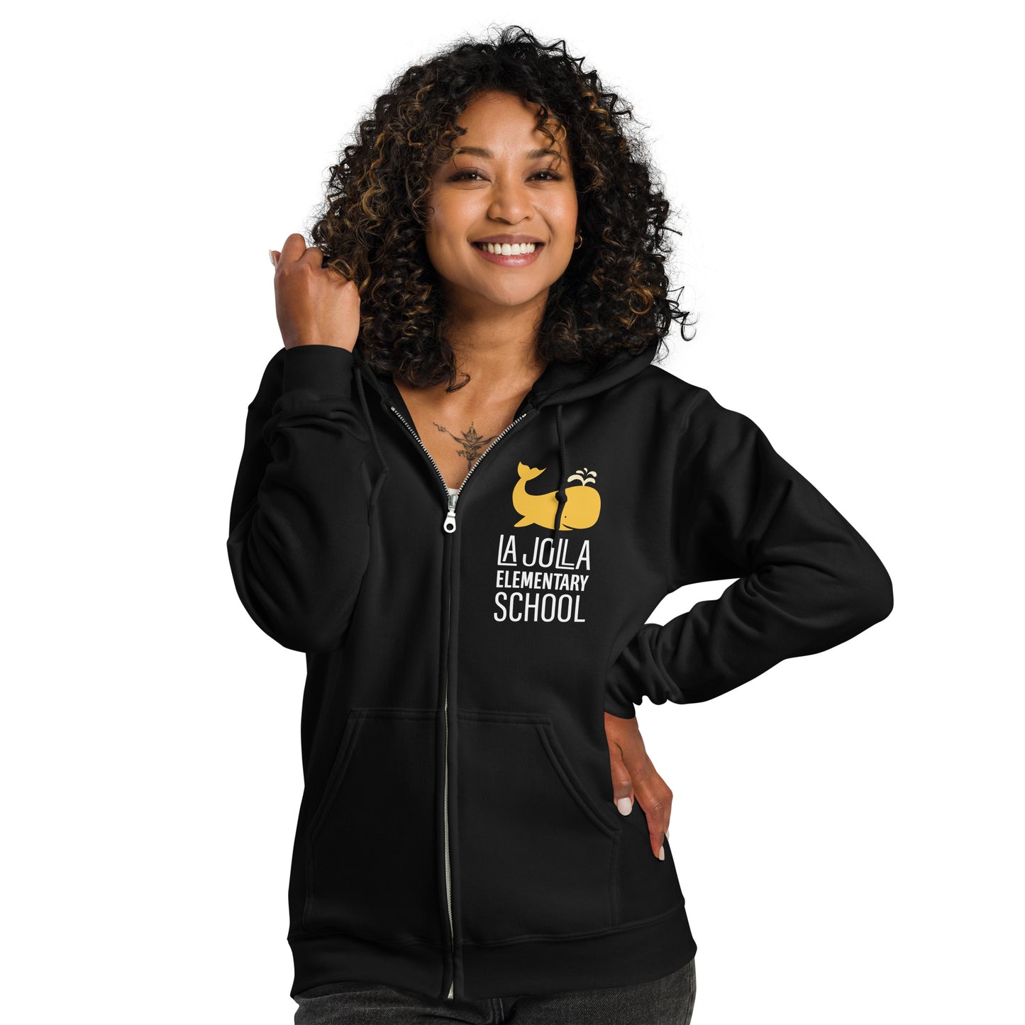 Whale Collection: Adult Unisex Heavy Blend Zip Hoodie