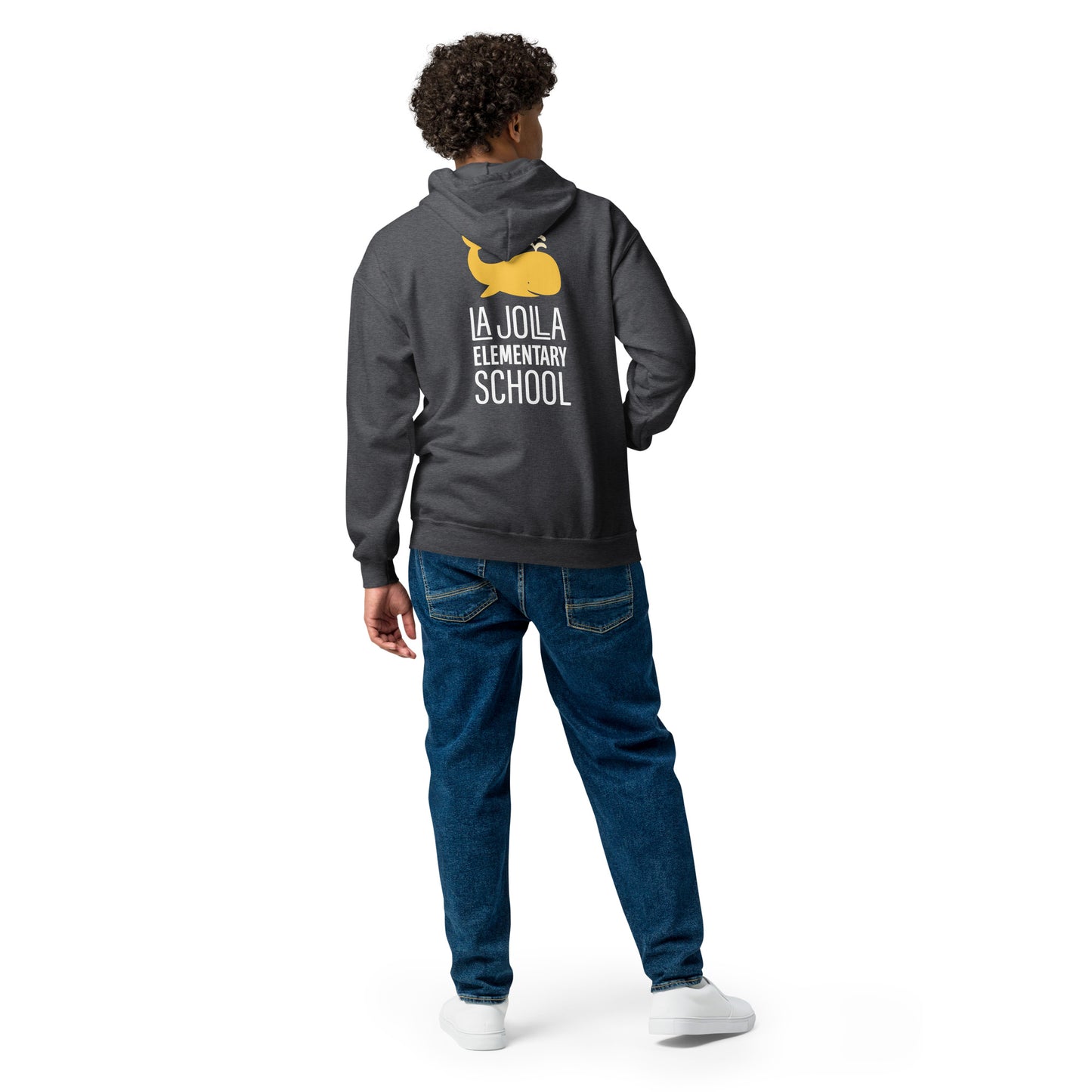Whale Collection: Adult Unisex Heavy Blend Zip Hoodie