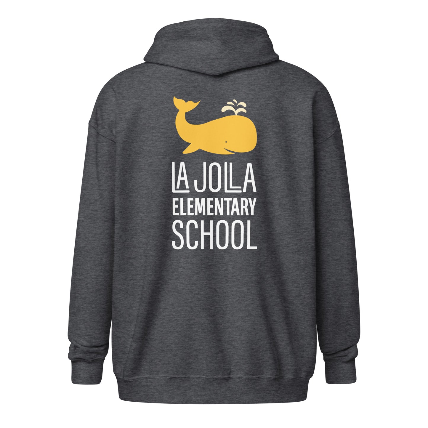 Whale Collection: Adult Unisex Heavy Blend Zip Hoodie