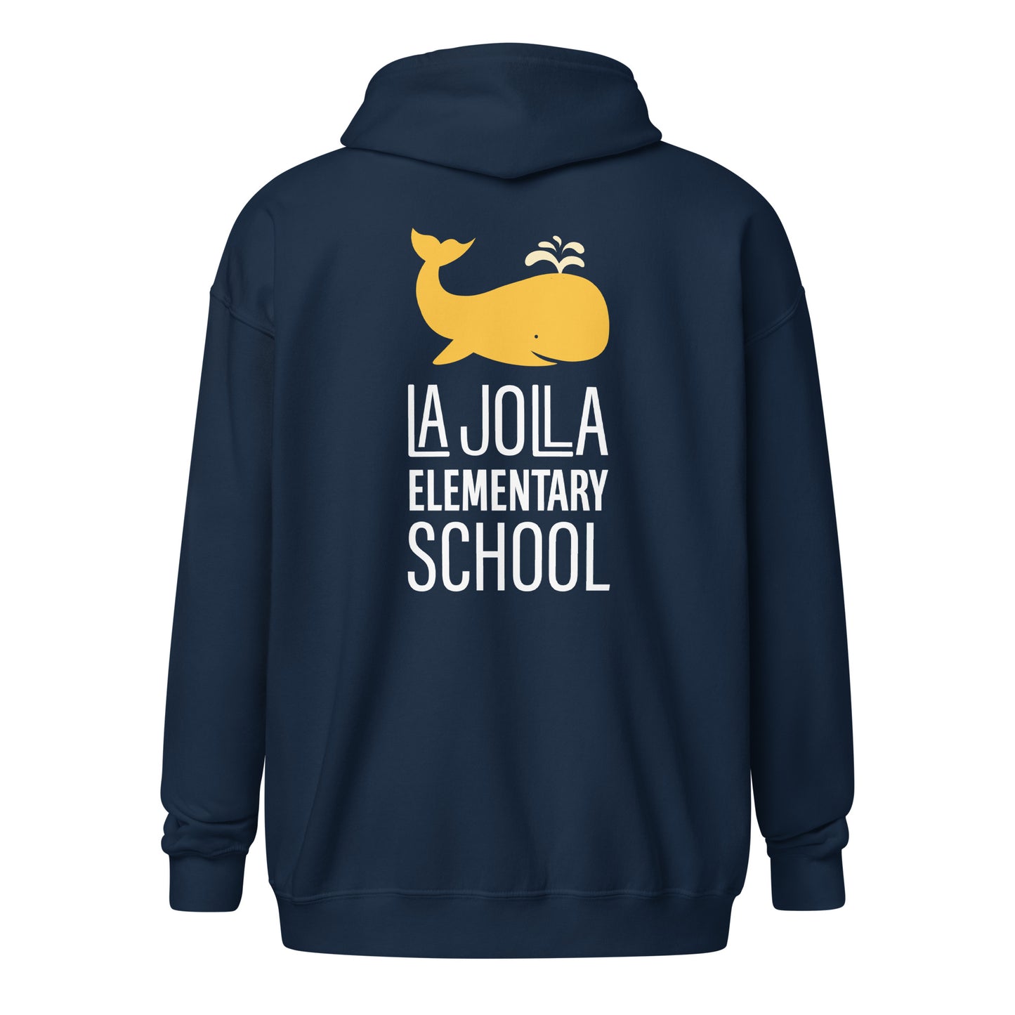 Whale Collection: Adult Unisex Heavy Blend Zip Hoodie