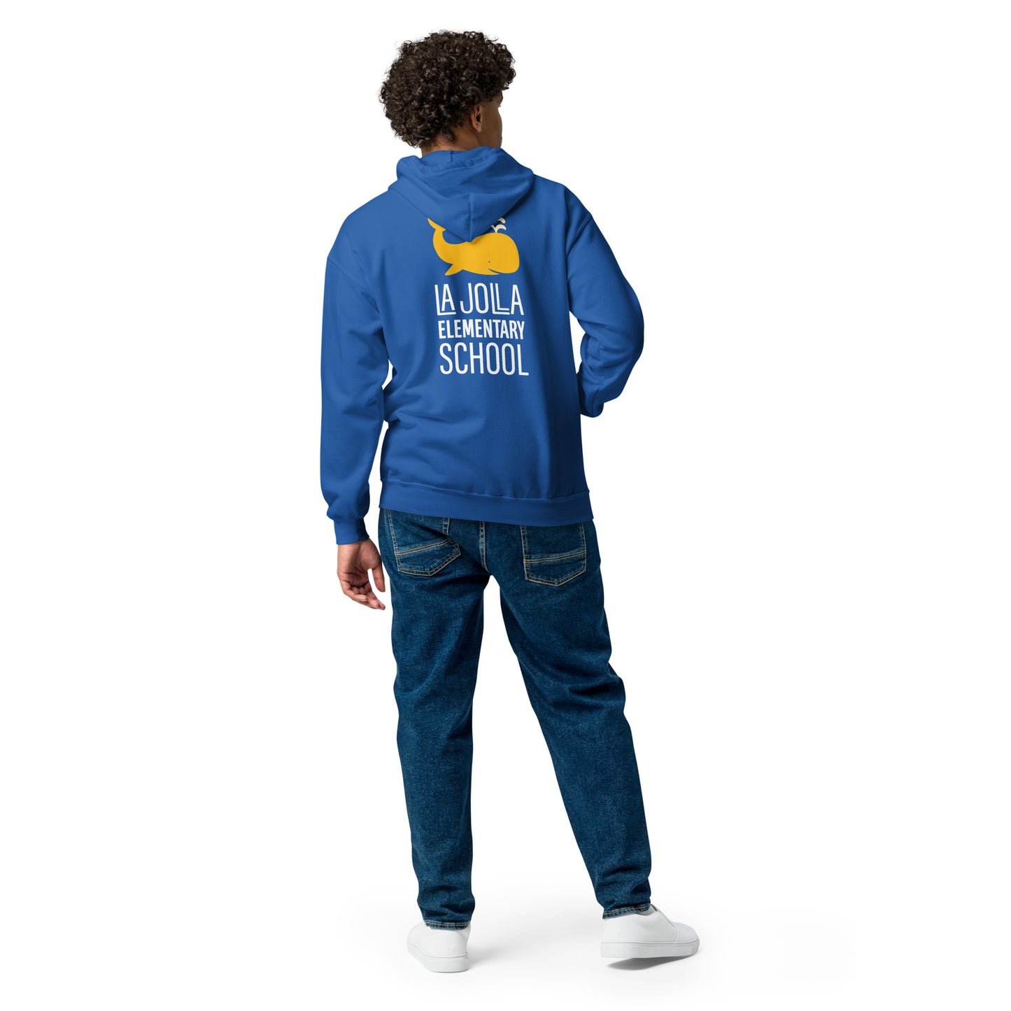Whale Collection: Adult Unisex Heavy Blend Zip Hoodie