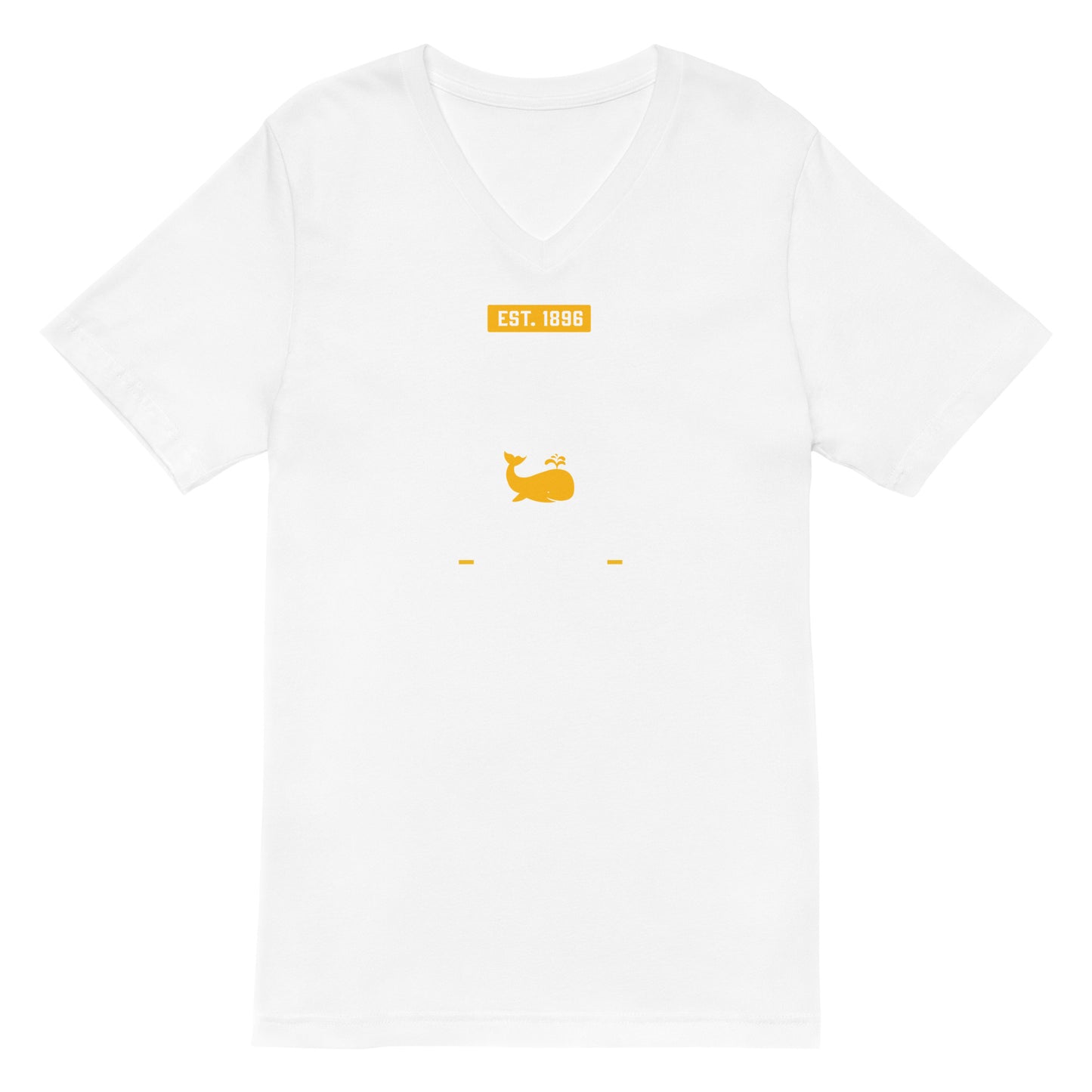 School Collection: Adult Unisex Short Sleeve V-Neck T-Shirt