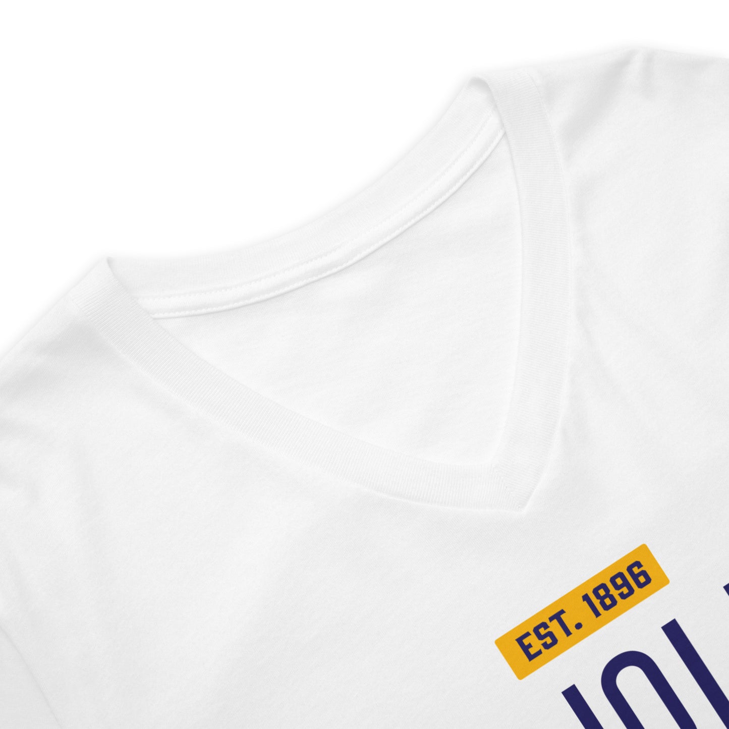 School Collection: Adult Unisex Short Sleeve V-Neck T-Shirt