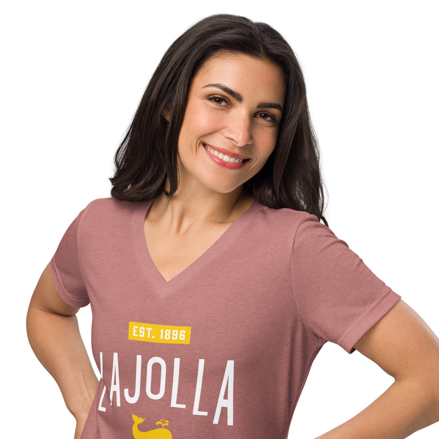 School Collection: Women’s relaxed v-neck t-shirt
