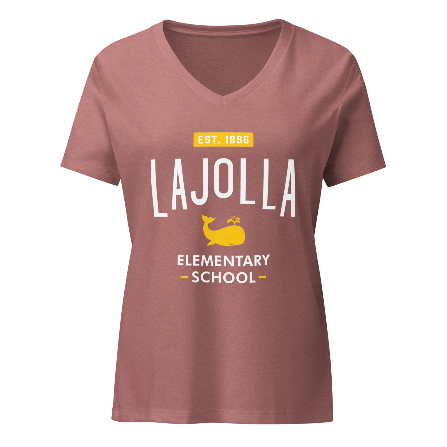School Collection: Women’s relaxed v-neck t-shirt