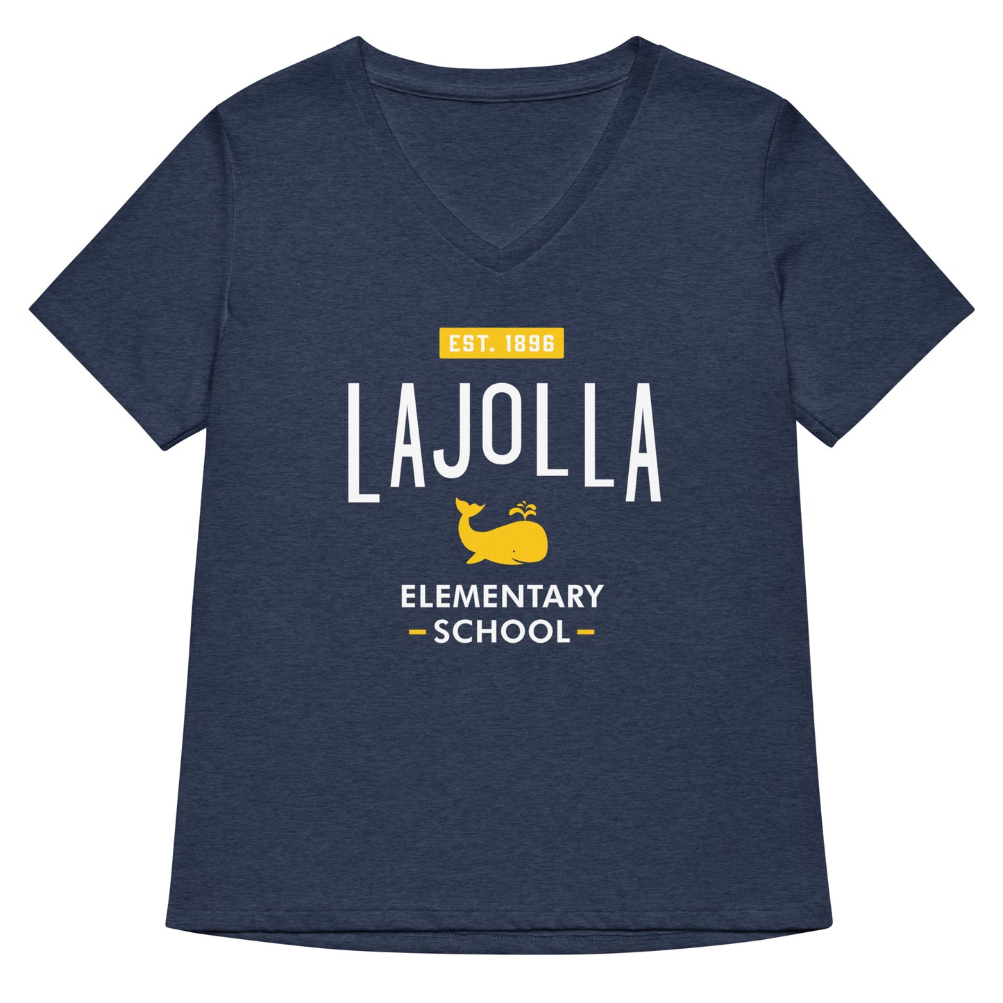 School Collection: Women’s relaxed v-neck t-shirt