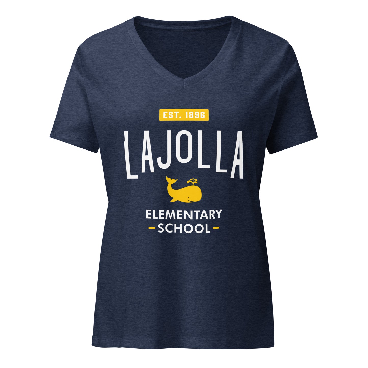 School Collection: Women’s relaxed v-neck t-shirt