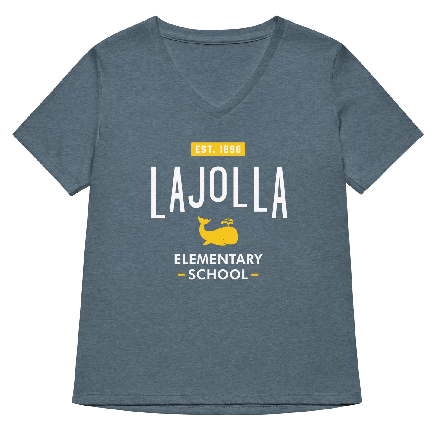 School Collection: Women’s relaxed v-neck t-shirt