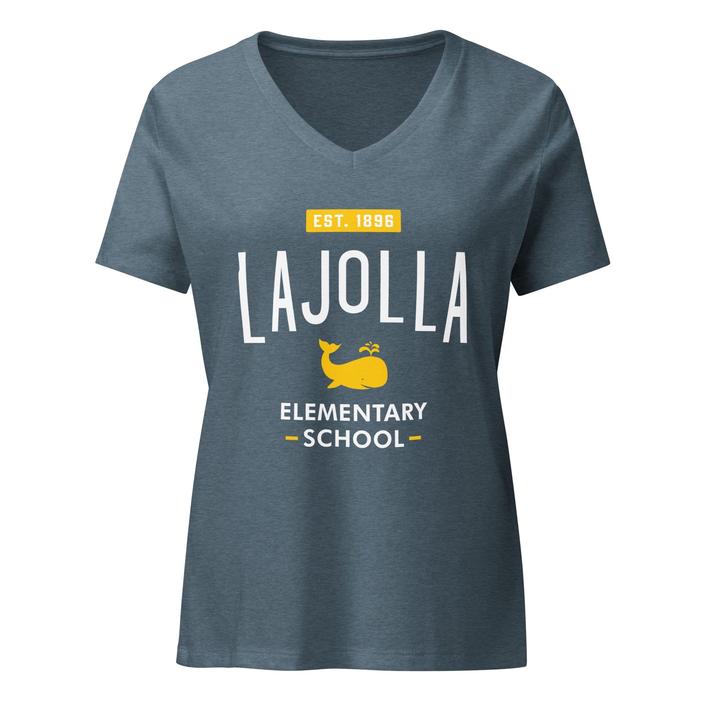 School Collection: Women’s relaxed v-neck t-shirt