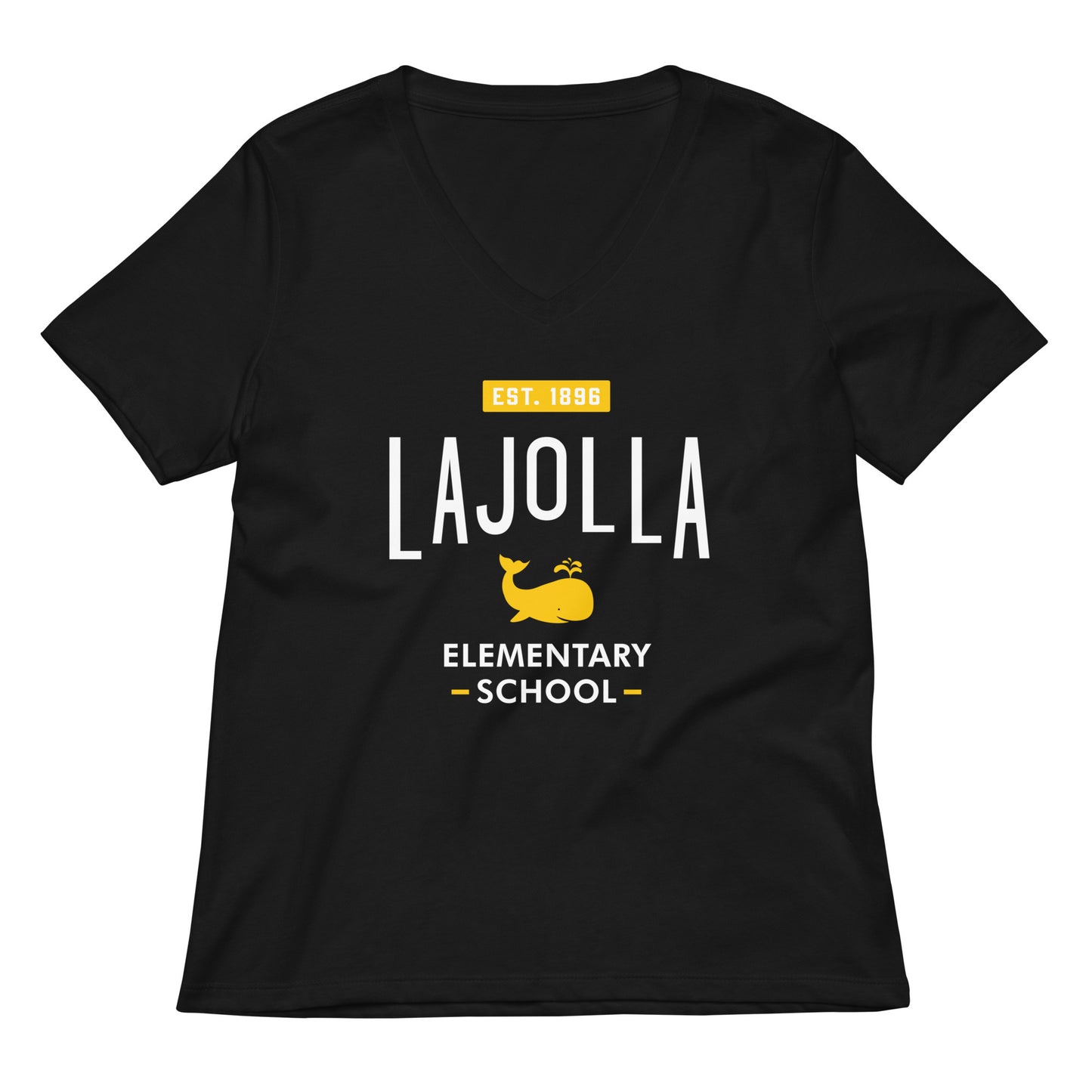 School Collection: Women’s relaxed v-neck t-shirt