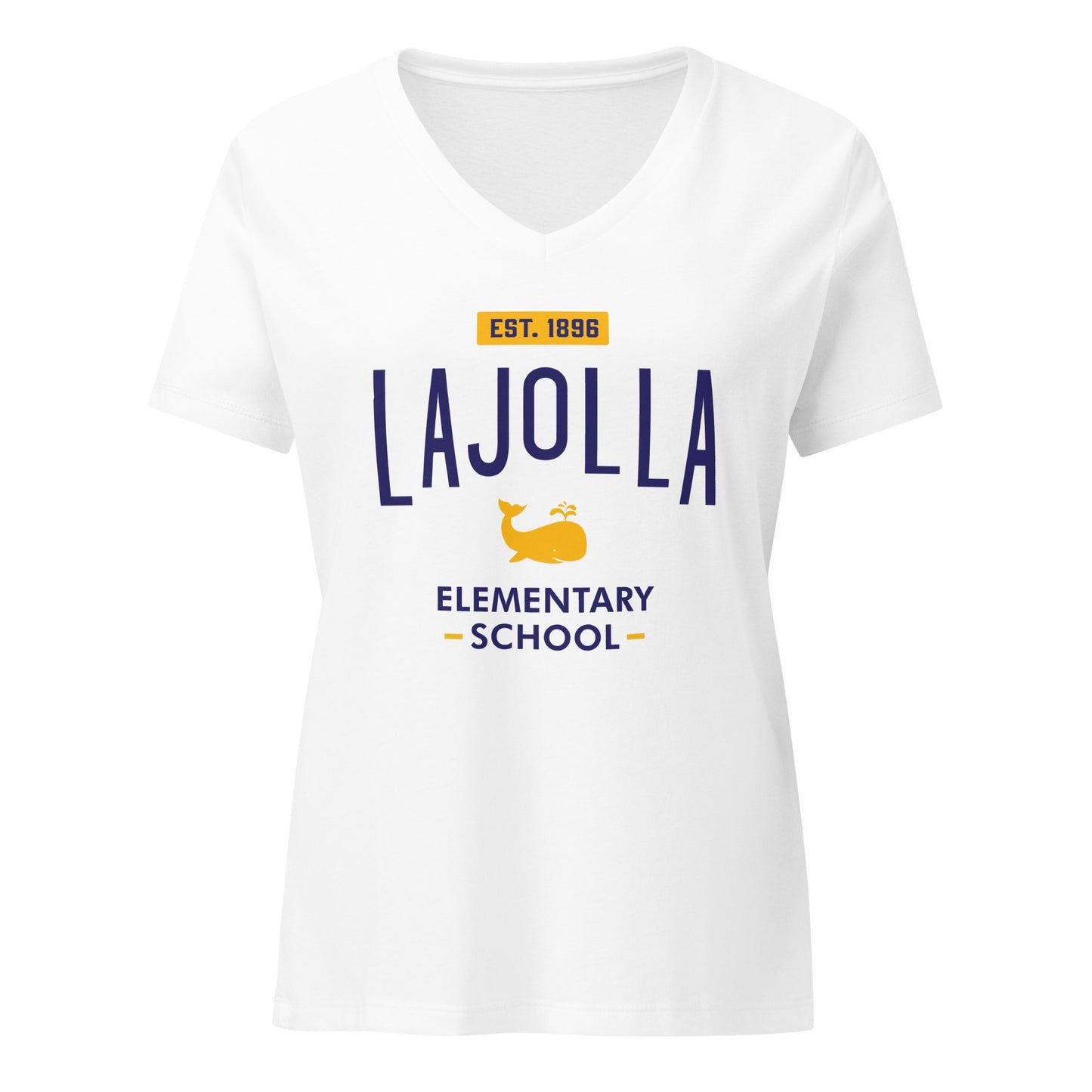 School Collection: Women’s relaxed v-neck t-shirt