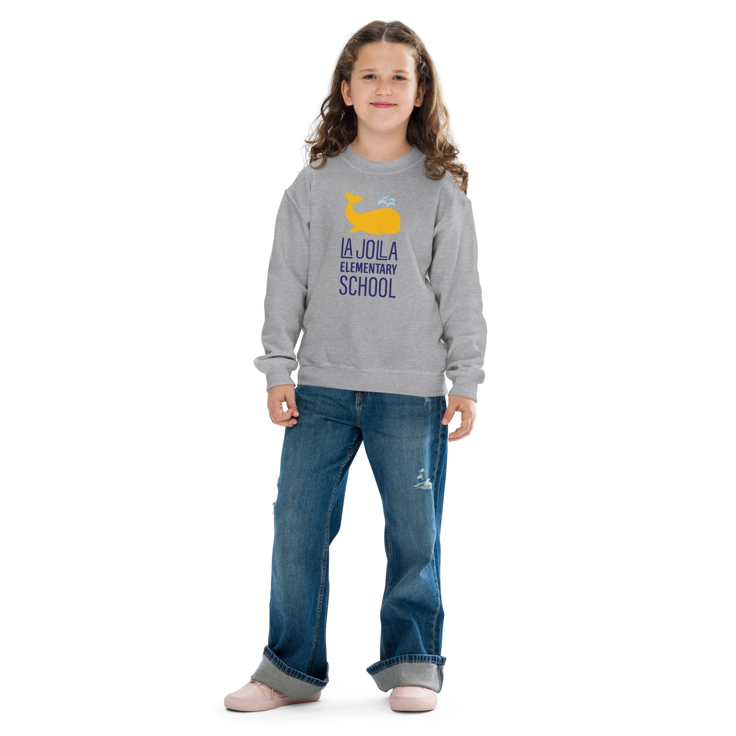 Whale Collection: Youth Crewneck Sweatshirt