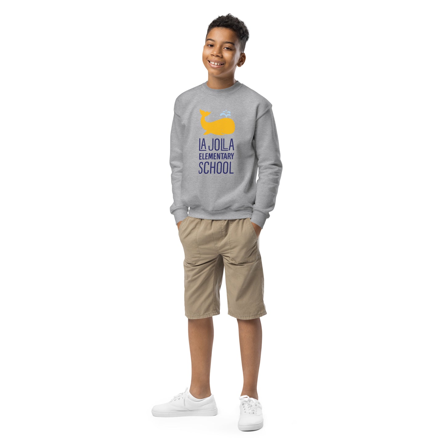 Whale Collection: Youth Crewneck Sweatshirt