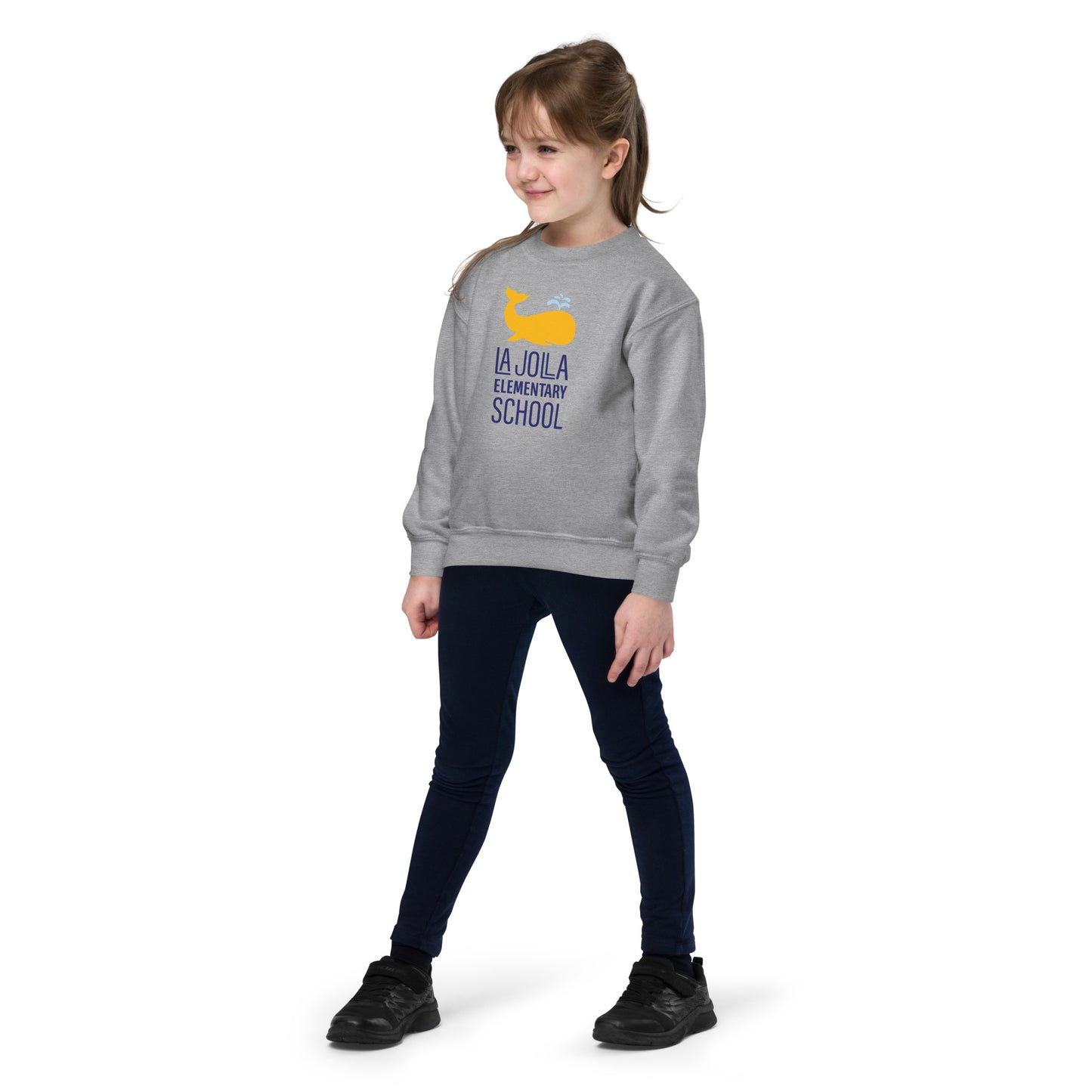 Whale Collection: Youth Crewneck Sweatshirt