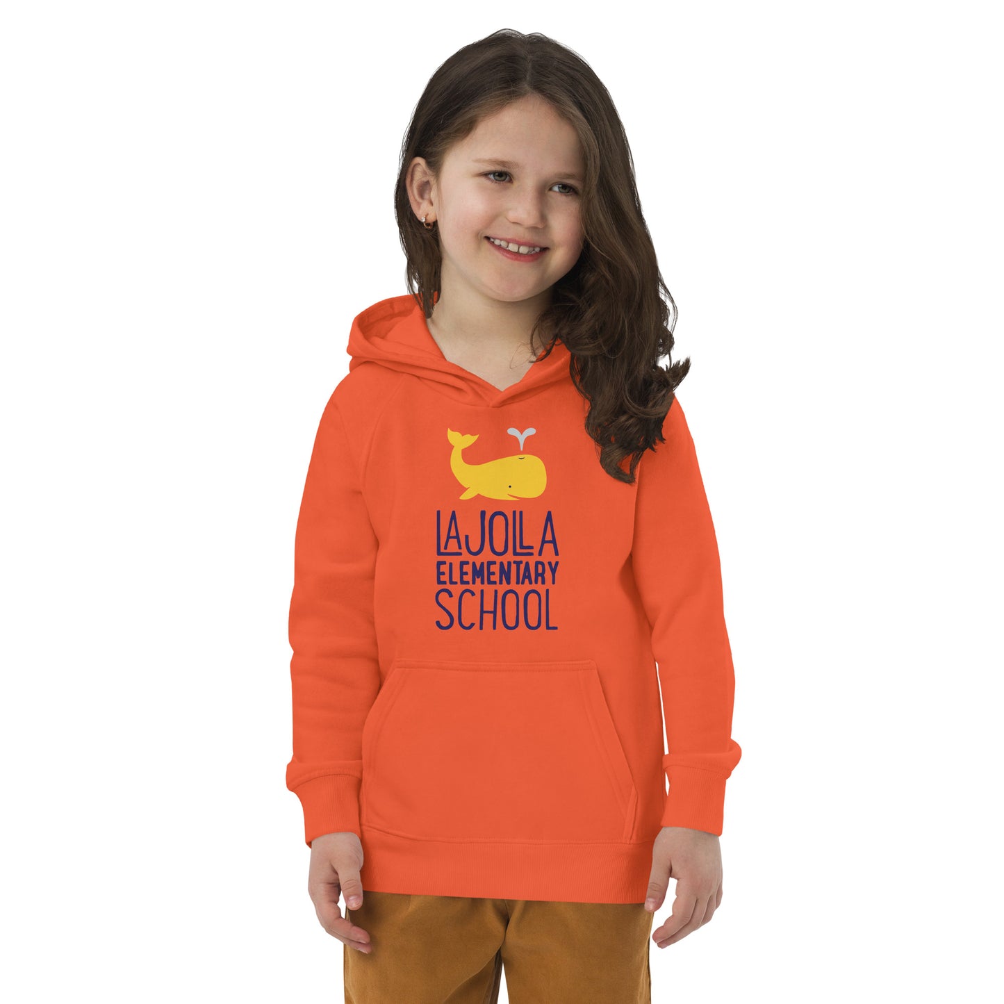 Whale Collection: Kids Eco Hoodie