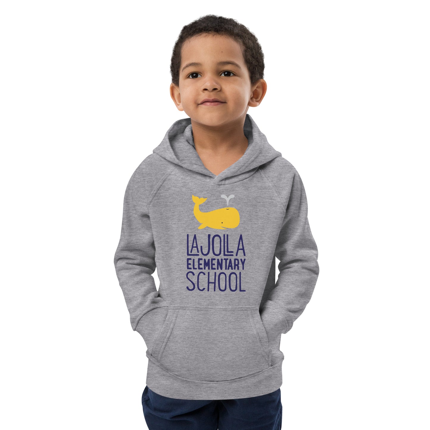 Whale Collection: Kids Eco Hoodie