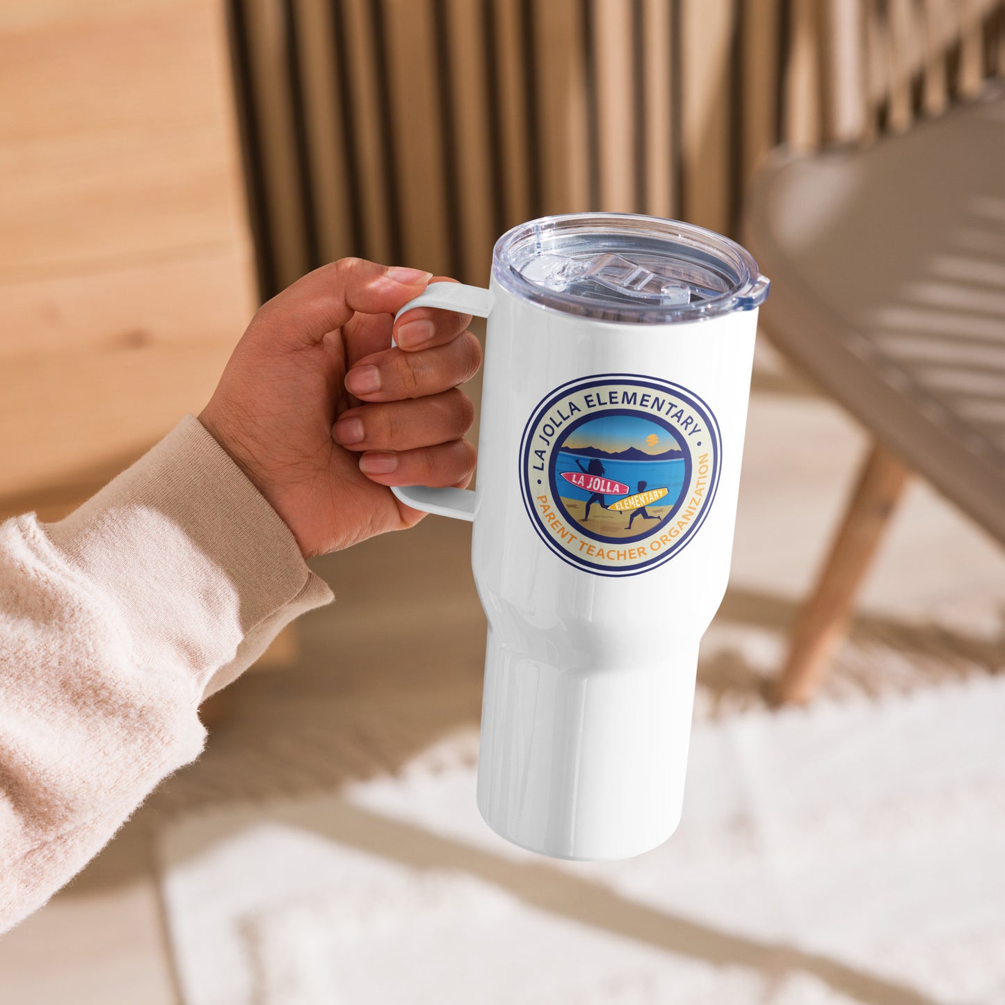 Surfer Collection: Travel Mug with a Handle