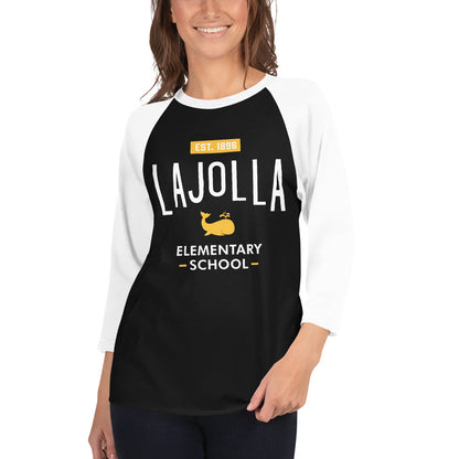 School Collection: Adult 3/4 Sleeve Raglan Shirt