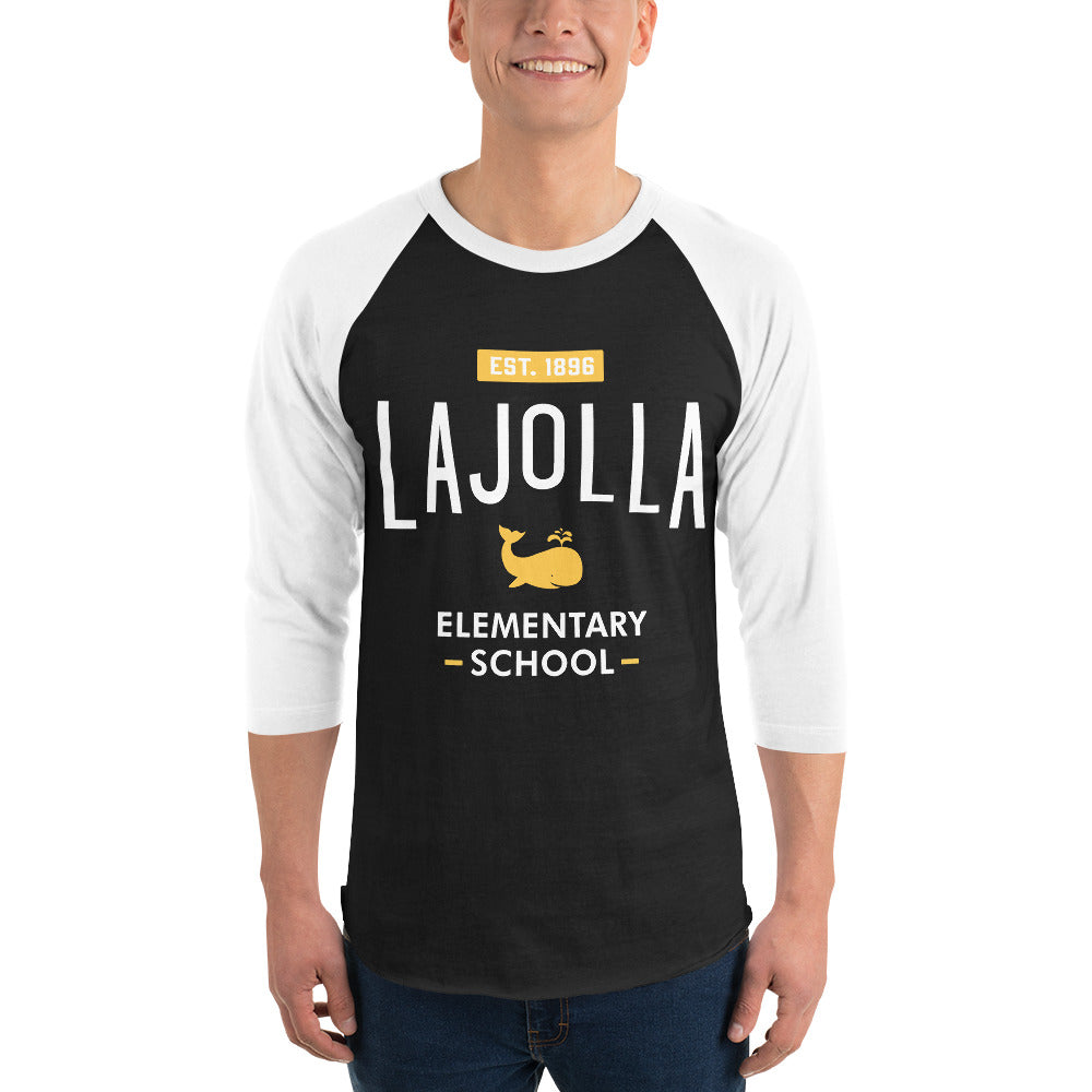 School Collection: Adult 3/4 Sleeve Raglan Shirt