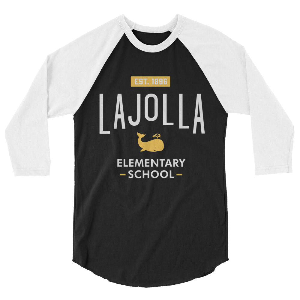 School Collection: Adult 3/4 Sleeve Raglan Shirt