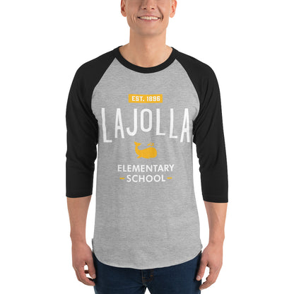 School Collection: Adult 3/4 Sleeve Raglan Shirt