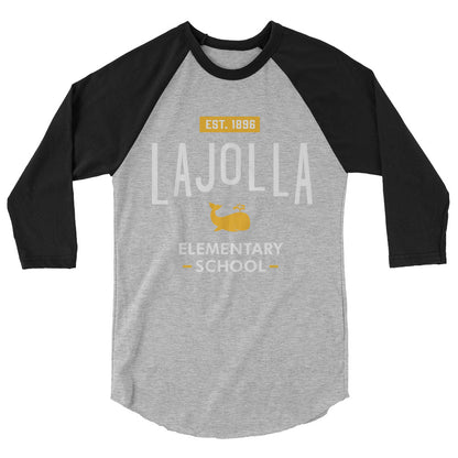 School Collection: Adult 3/4 Sleeve Raglan Shirt