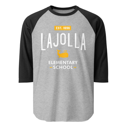 School Collection: Adult 3/4 Sleeve Raglan Shirt