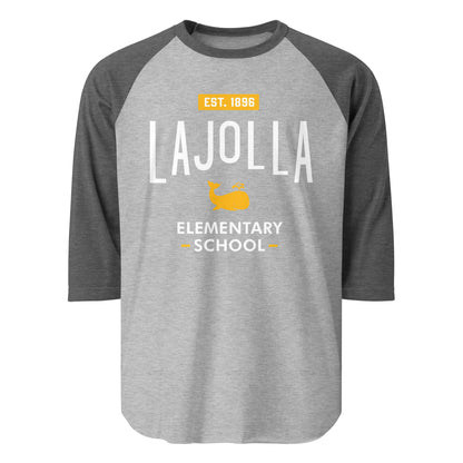 School Collection: Adult 3/4 Sleeve Raglan Shirt