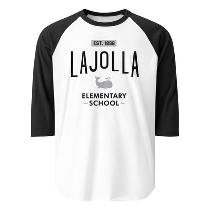 School Collection: Adult 3/4 Sleeve Raglan Shirt