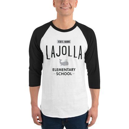 School Collection: Adult 3/4 Sleeve Raglan Shirt