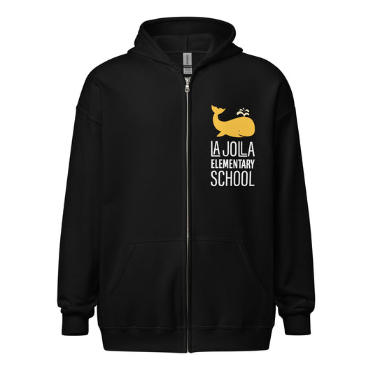 Whale Collection: Adult Unisex Heavy Blend Zip Hoodie