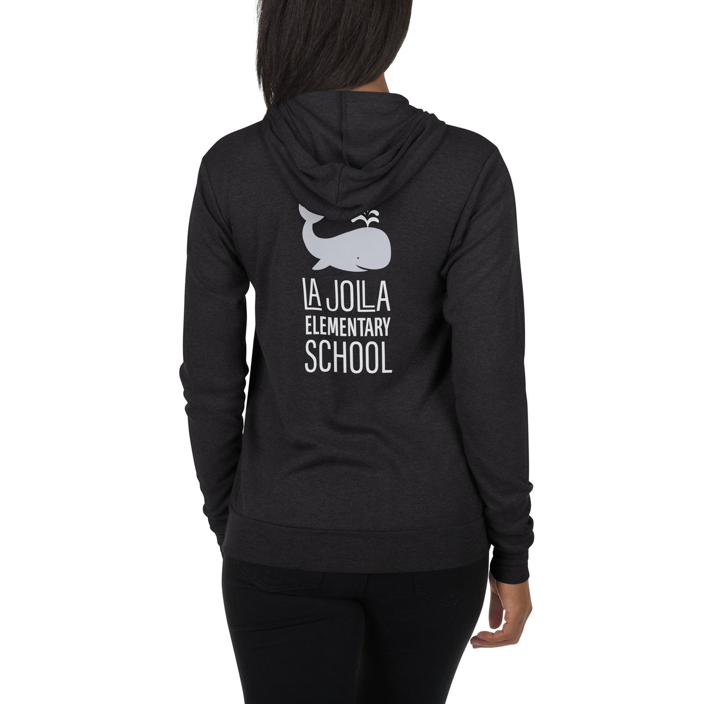 Whale Collection: Adult Unisex Zip Hoodie