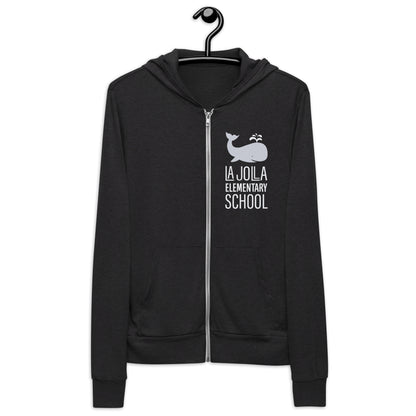 Whale Collection: Adult Unisex Zip Hoodie