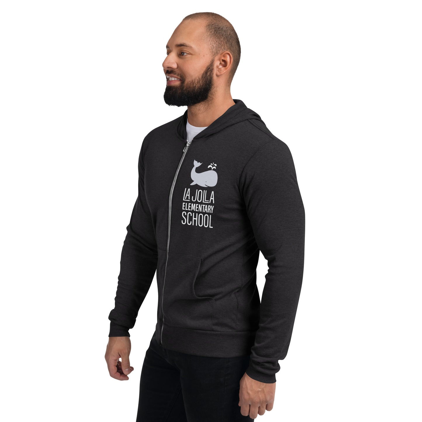 Whale Collection: Adult Unisex Zip Hoodie