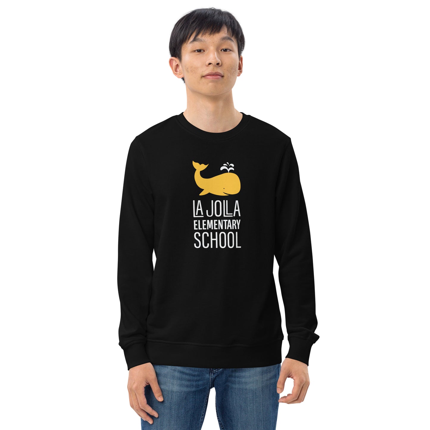 Whale Collection: Adult Unisex Organic Sweatshirt