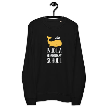 Whale Collection: Adult Unisex Organic Sweatshirt