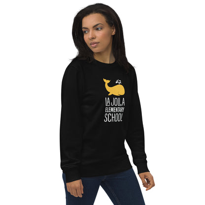 Whale Collection: Adult Unisex Organic Sweatshirt