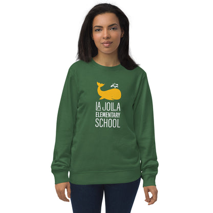 Whale Collection: Adult Unisex Organic Sweatshirt