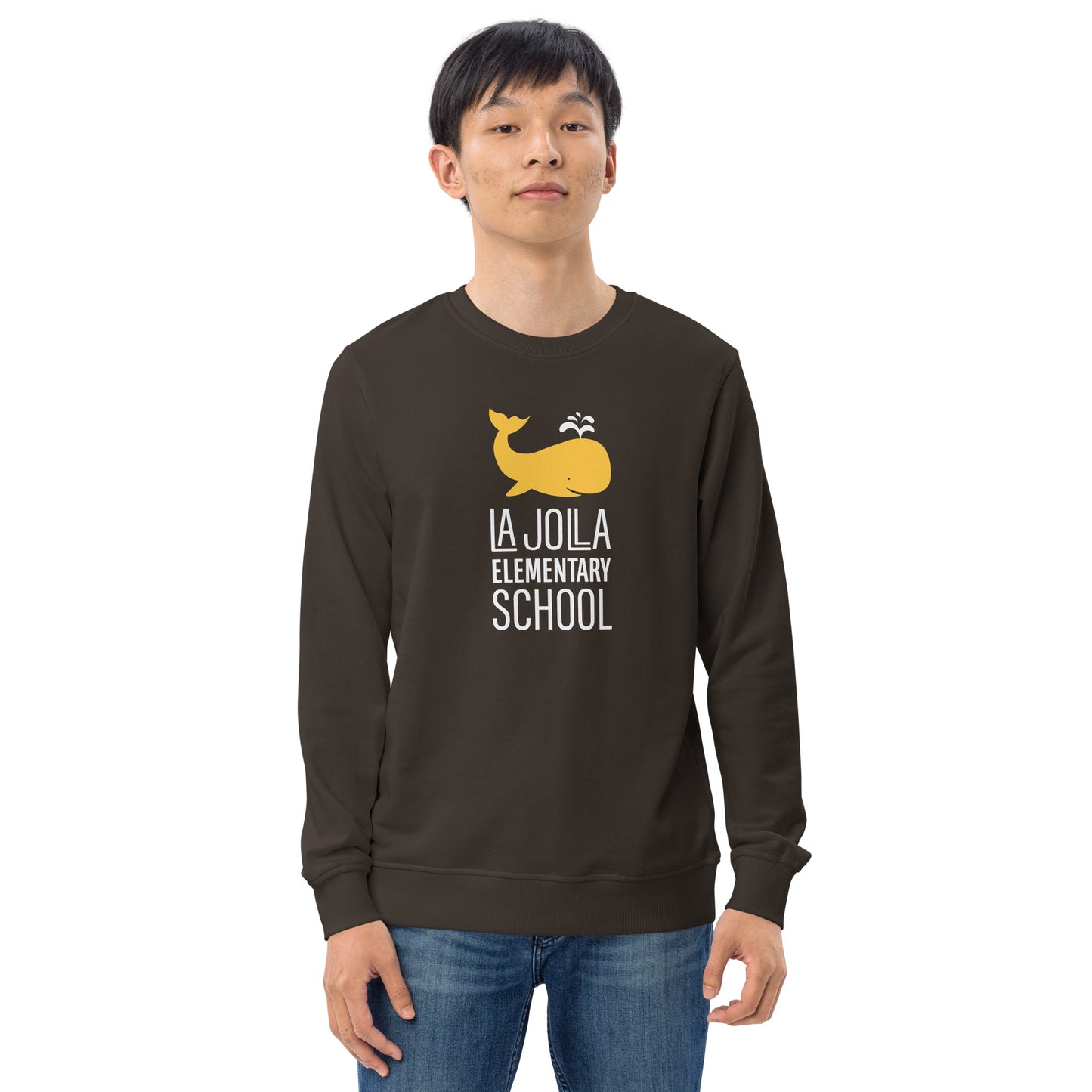 Whale Collection: Adult Unisex Organic Sweatshirt