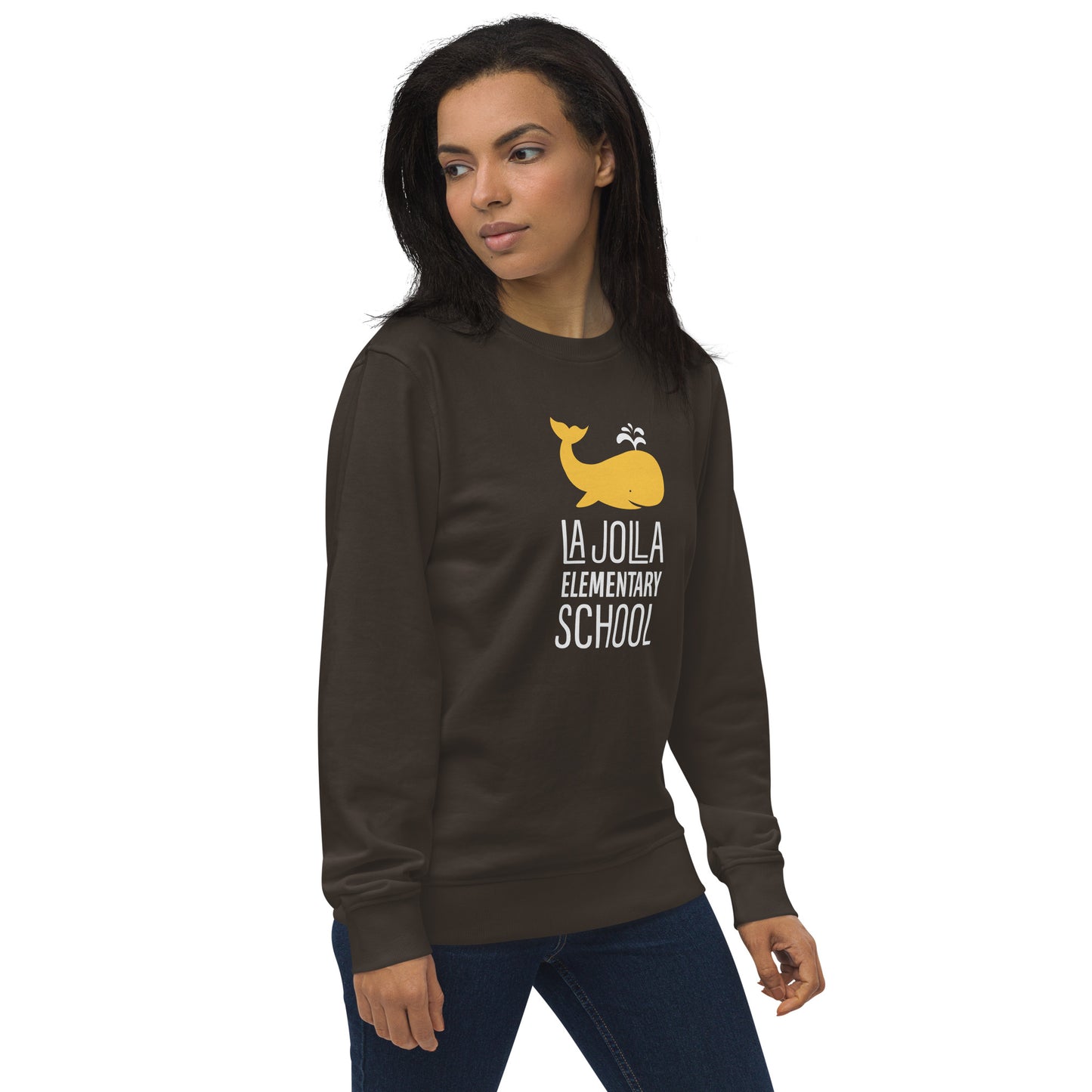 Whale Collection: Adult Unisex Organic Sweatshirt