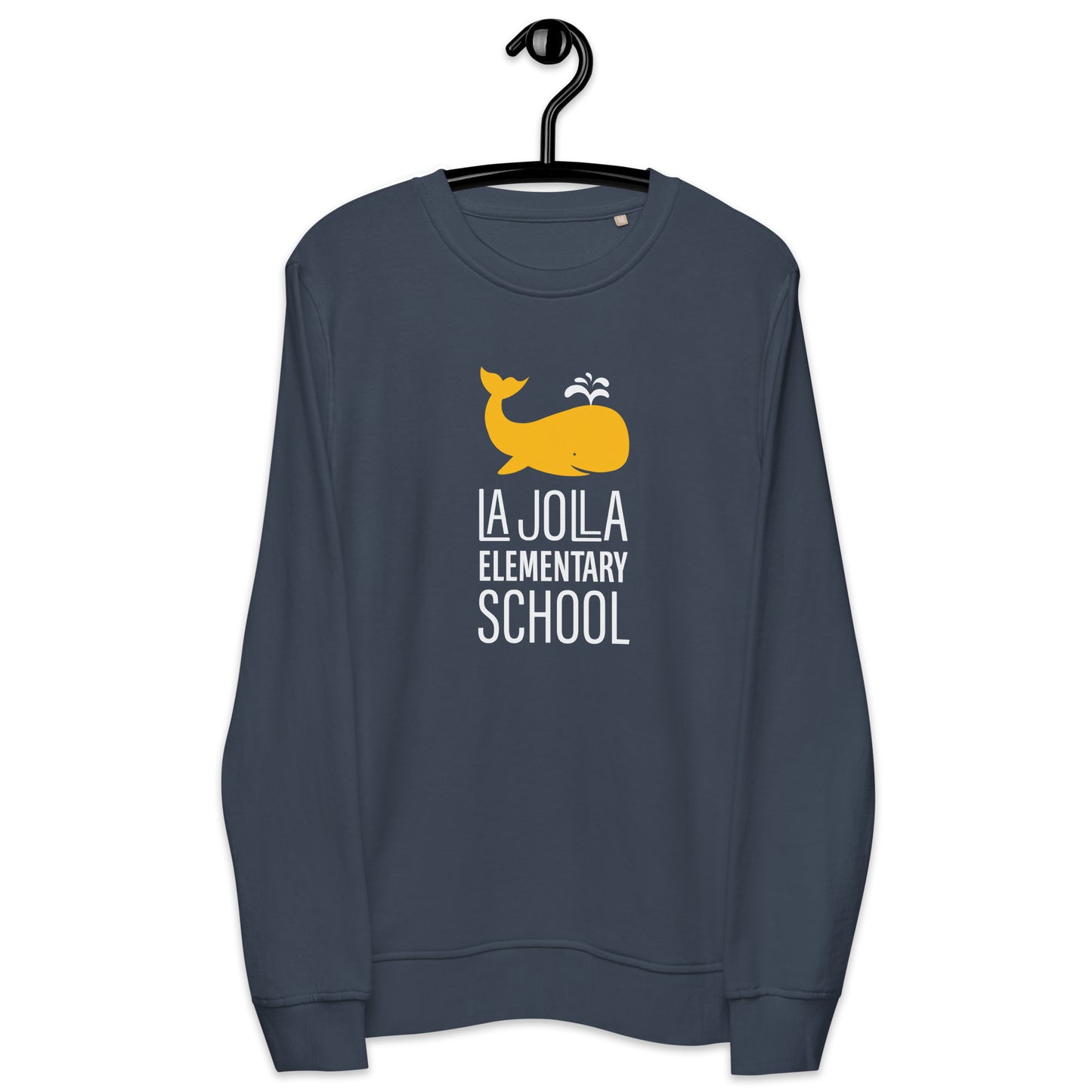 Whale Collection: Adult Unisex Organic Sweatshirt