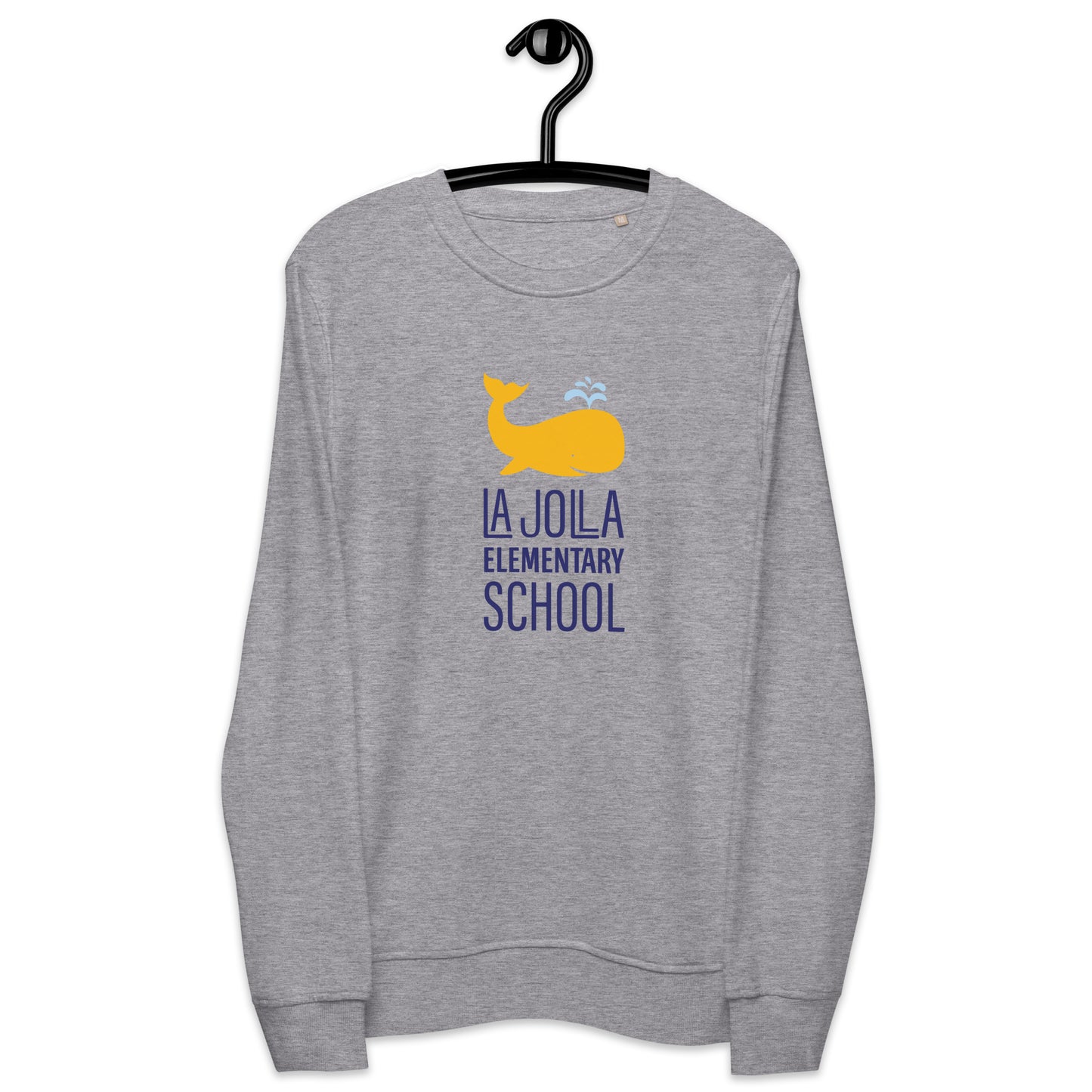 Whale Collection: Adult Unisex Organic Sweatshirt