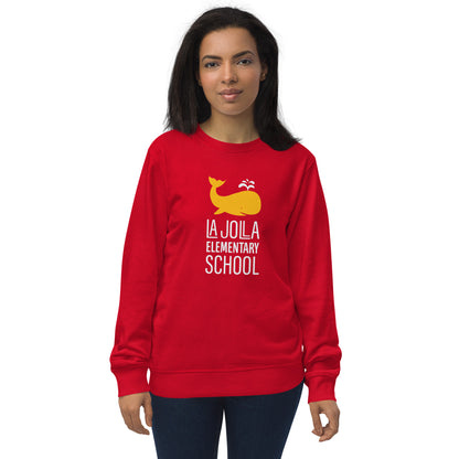 Whale Collection: Adult Unisex Organic Sweatshirt