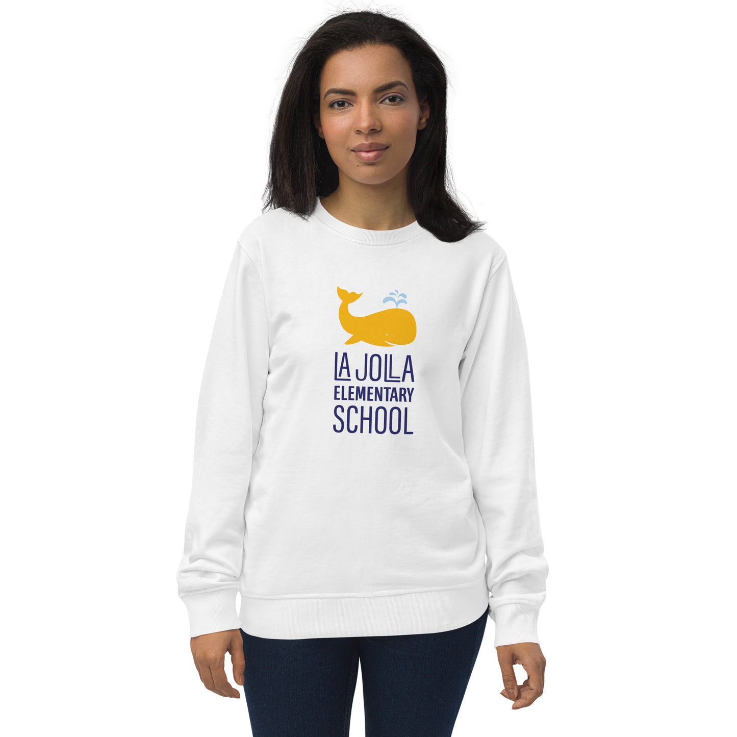 Whale Collection: Adult Unisex Organic Sweatshirt